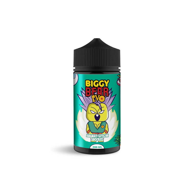 Ananas Litchi Givrés 200ml - Biggy Bear EVO Ananas Litchi Givrés 200ml - Biggy Bear EVO