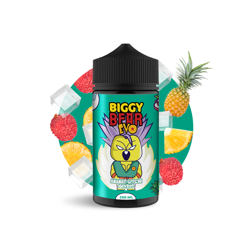 Ananas Litchi Givrés 200ml - Biggy Bear EVO