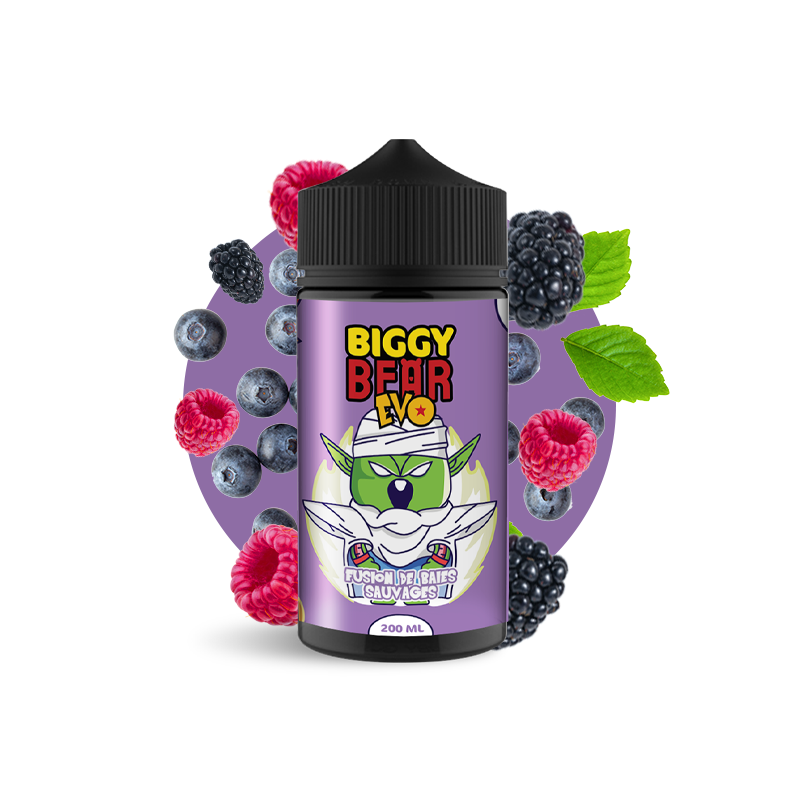 Fusion de baies sauvages 200ml - Biggy Bear EVO