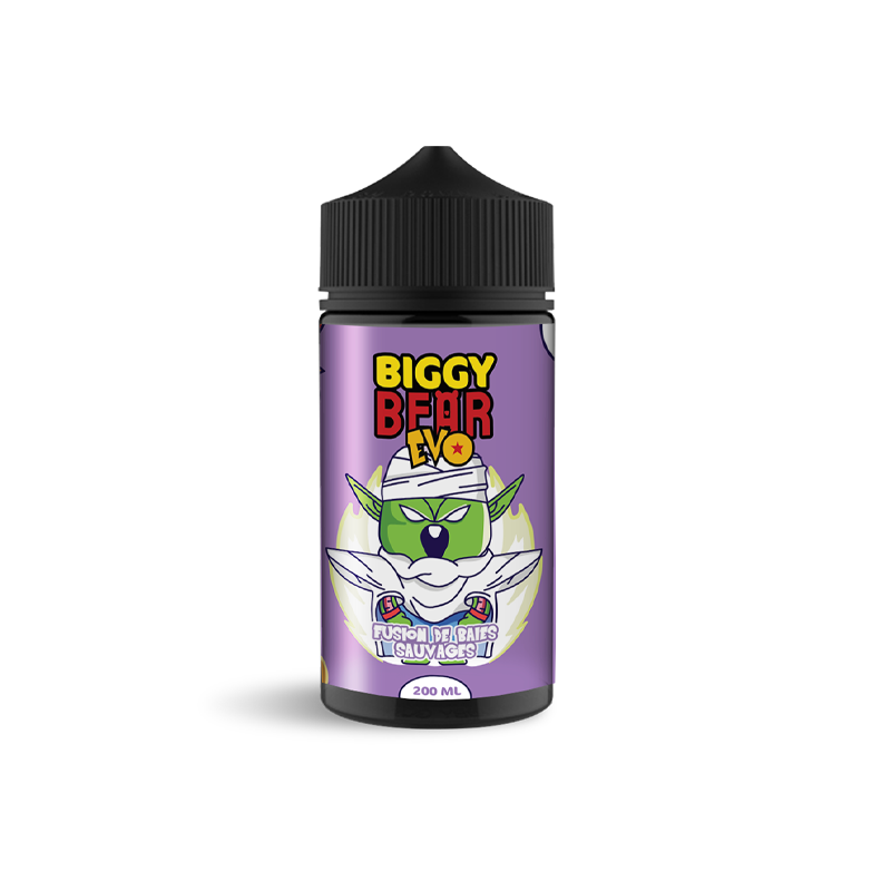 Fusion de baies sauvages 200ml - Biggy Bear EVO Fusion de baies sauvages 200ml - Biggy Bear EVO