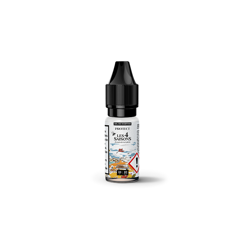 Brassé Abricot Pêche Salt 10ml - Automne - Protect (10 pièces)