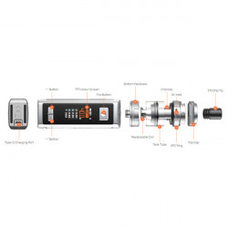 Kit Rover Plus 2600mAh avec AF Tank - Aspire Kit Rover Plus 2600mAh avec AF Tank - Aspire
