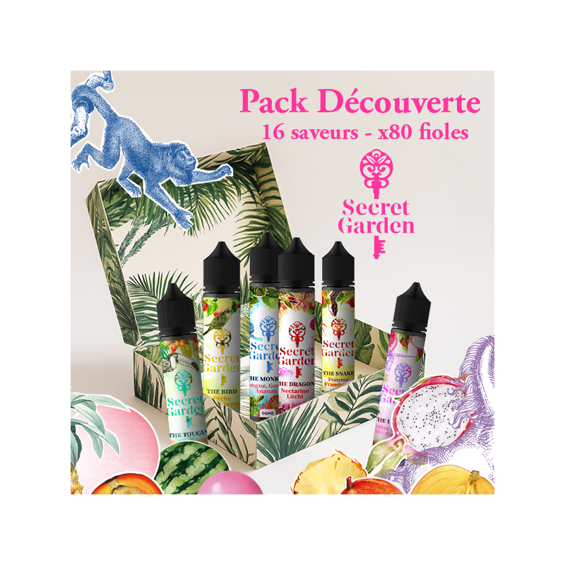 Pack Découverte Secret Garden 50ml - Secret's LAb