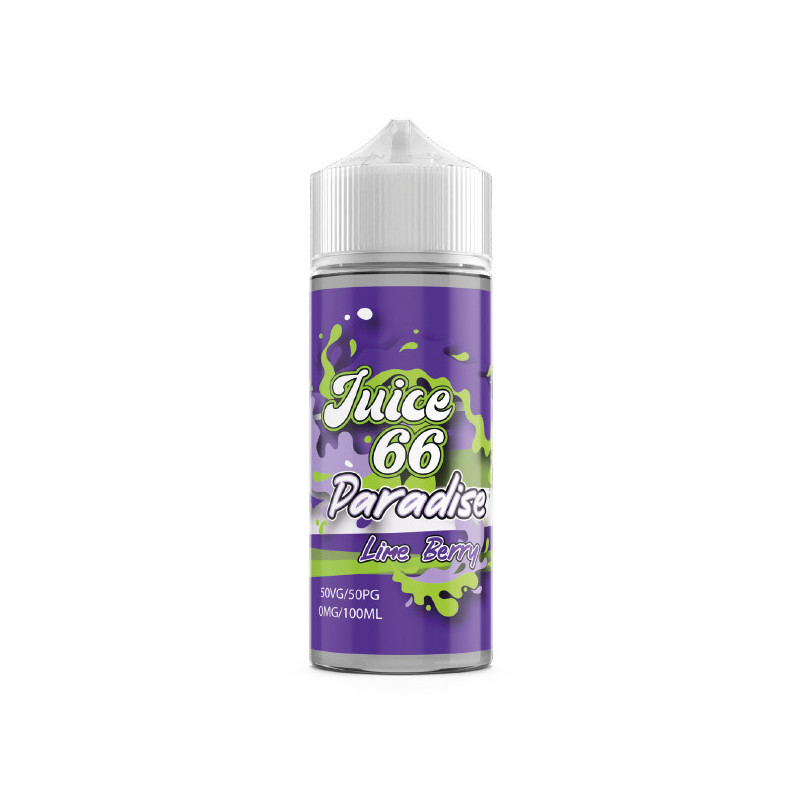 Lime Berry 100ml Paradise - Juice 66