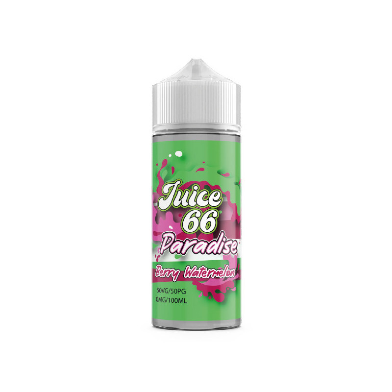 Berry Watermelon 100ml Paradise - Juice 66