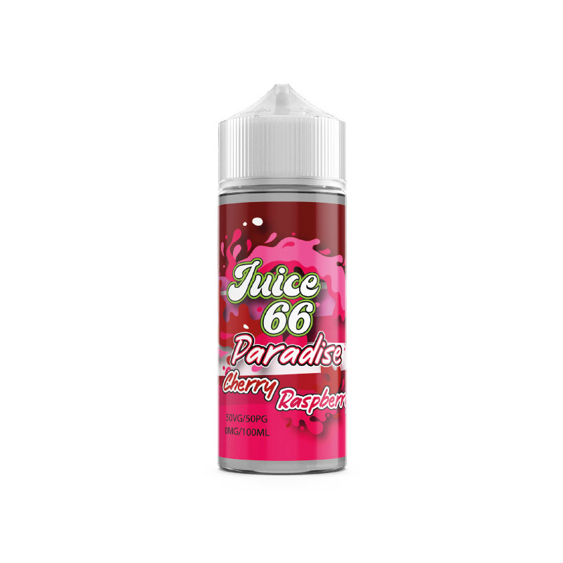 Cherry Raspberry 100ml Paradise - Juice 66