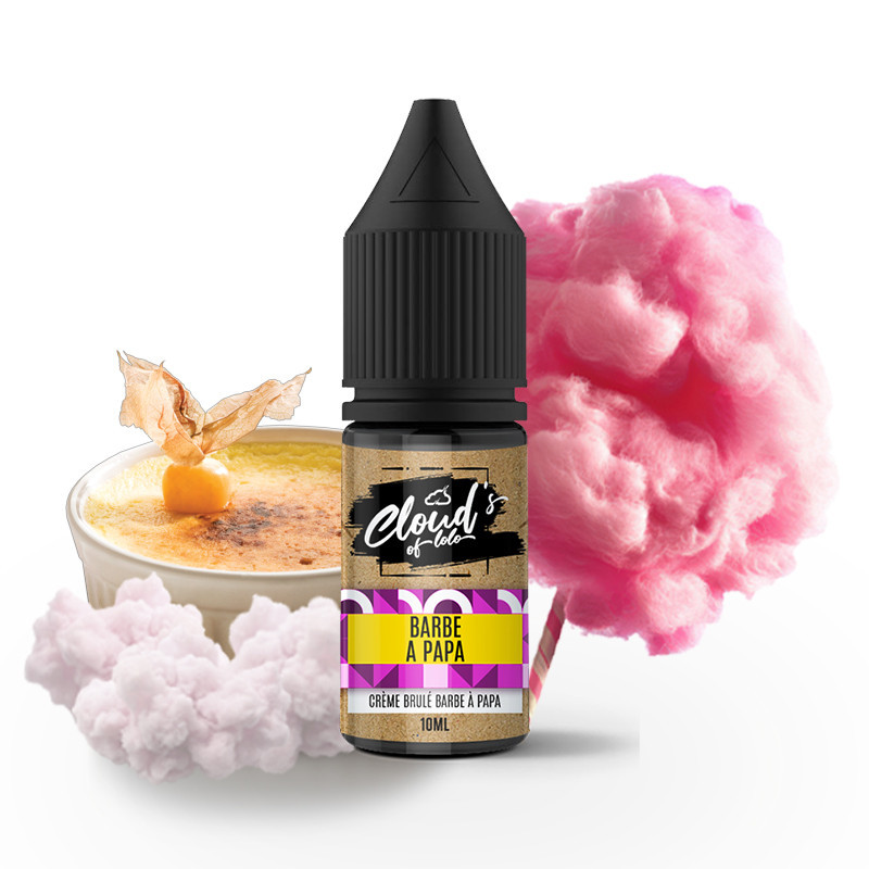 Concentré Barbe à Papa 10ml - Cloud's of Lolo (10 pièces)