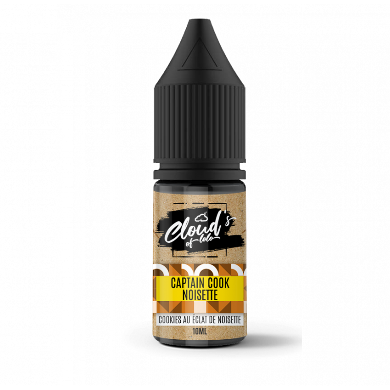 Concentré Captain Cook Noisette 10ml - Cloud's of Lolo (10 pièces)