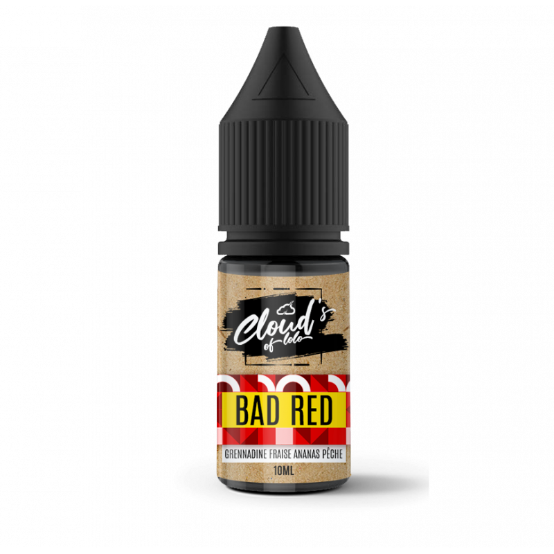 Concentré Bad Red 10ml - Cloud's of Lolo (10 pièces)