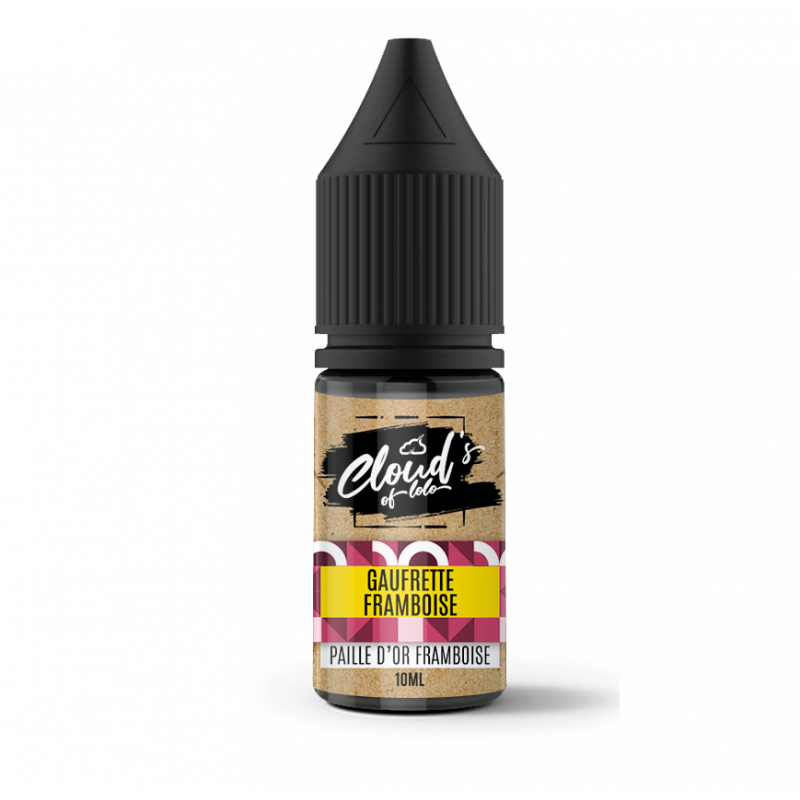 Concentré Gaufrette Framboise 10ml - Cloud's of Lolo (10 pièces) Concentré Gaufrette Framboise 10ml - Cloud's of Lolo (10 pièces)