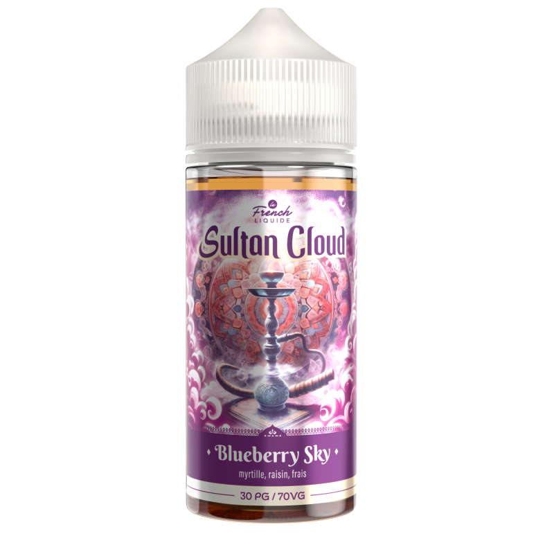 Blueberry Sky 100ml Sultan Cloud - Le French Liquide