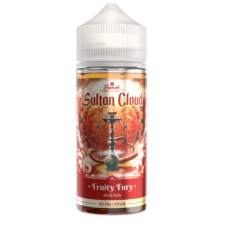 Fruity Fury 100ml Sultan Cloud - Le French Liquide