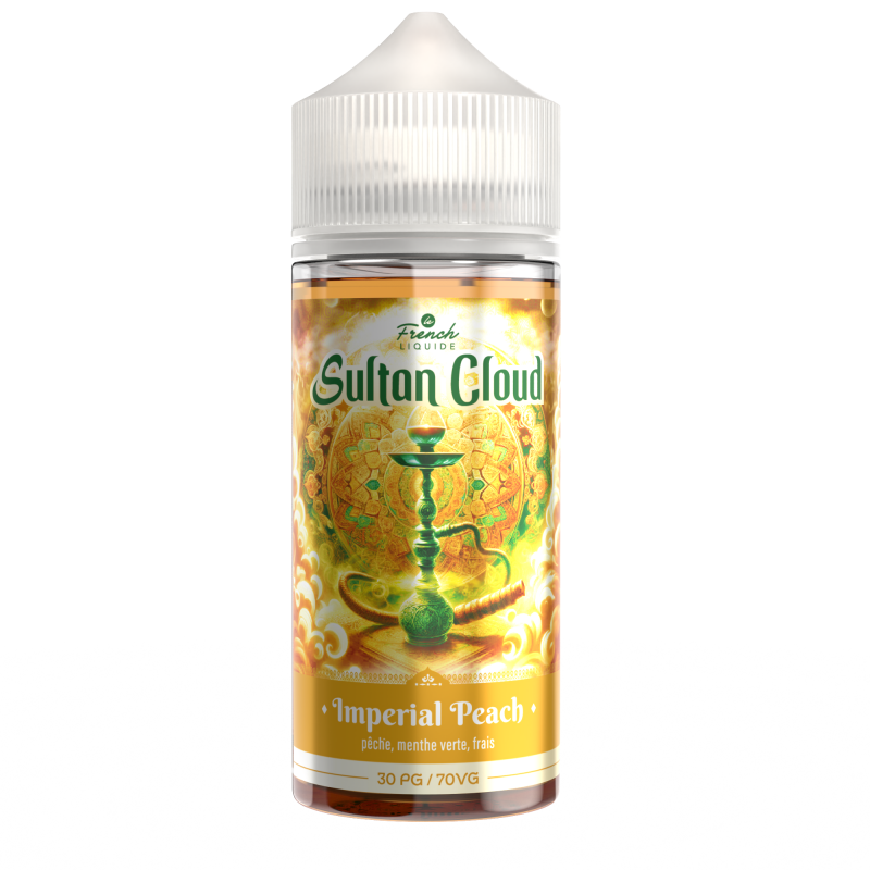 Imperial Peach 100ml Sultan Cloud - Le French Liquide