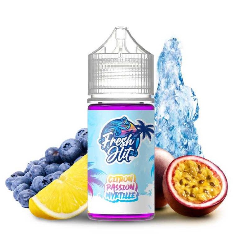 Concentré Citron Passion Myrtille 30ml - Fresh Hit (5 pièces)