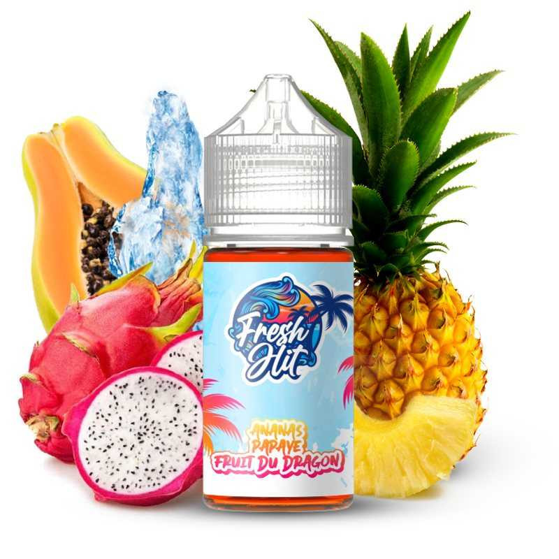 Concentré Ananas Papaye Fruit du Dragon 30ml - Fresh Hit (5 pièces)