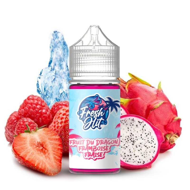 Concentré Fruit du Dragon Framboise Fraise 30ml - Fresh Hit (5 pièces)