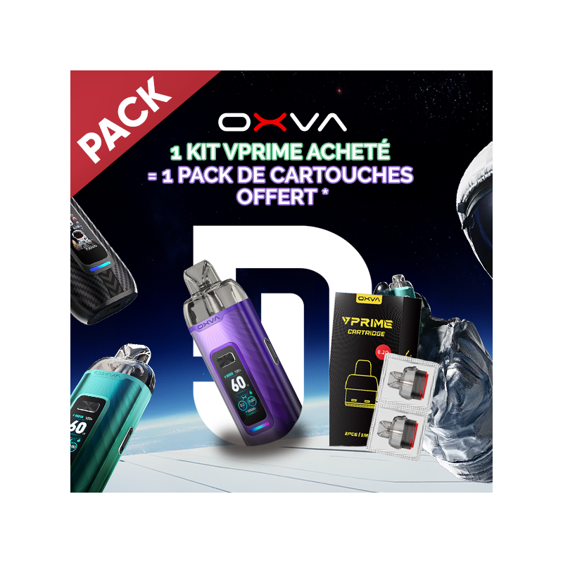 Pack Offre - Kit Pod VPrime...