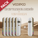 Pack Offre - Kit Pod Vmate E2 1500mAh - Voopoo 5+1