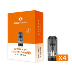 Pod de remplacement Wenax M1 V2 2ml (0.8/1.2)- Geekvape (pack de 4)