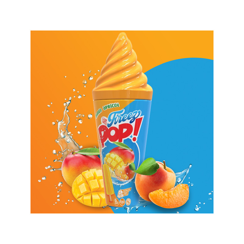 Mango Apricot 100ml Freez Pop - E-cone - Vape Maker