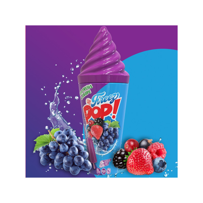 Pop Grape Red Fruits 100ml...