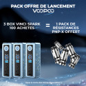 Pack de lancement - Box Vinci Spark 100 - Voopoo 3+1 pack Pnp-x