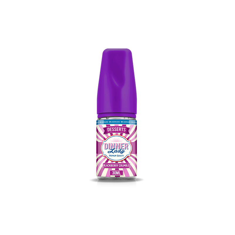 Concentré Blackberry Crumble 0% 30ml Desserts - Dinner Lady (5 pièces)