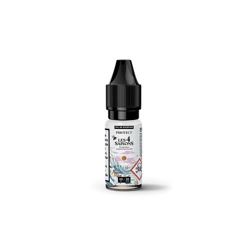 Cacahuètes Caramel Beurre Salé Salt 10ml Hiver - Les 4 Saisons - Protect (10 pièces)