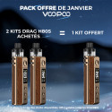 Pack Offre - Kit Pod Drag H80S - Voopoo 2+1