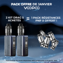 Pack Offre - Kit Drag 5 - Voopoo 2+1 pack PnP-x