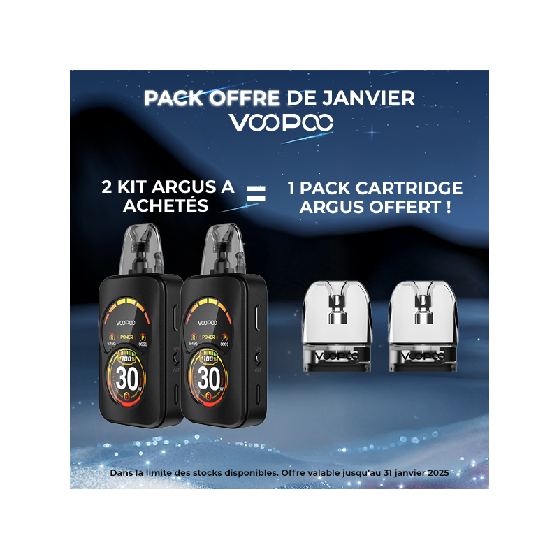 Pack Offre - Kit Pod Argus...