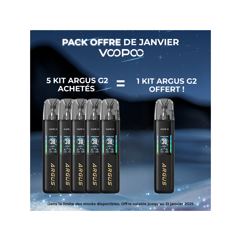 Pack Offre - Kit Pod Argus...