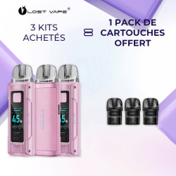 Pack Offre - Kit Thelema Nano - Lost Vape - 3+1 pack de cartouches