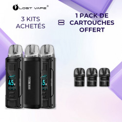 Pack Offre - Kit Thelema Nano - Lost Vape - 3+1 pack de cartouches