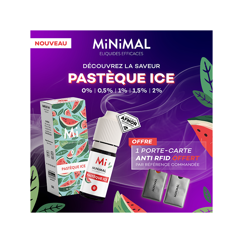 Pastèque Ice TPD FRA 10ml MiNiMAL - Fuu (10 pièces)