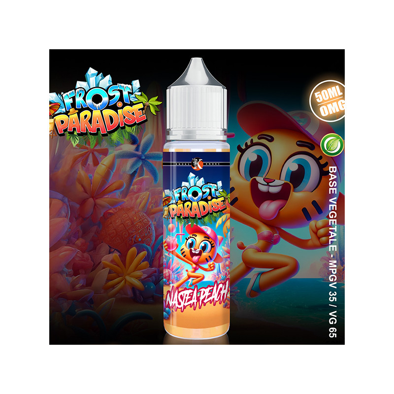 Nastea Peach 50ml - Frost Paradise - Knoks