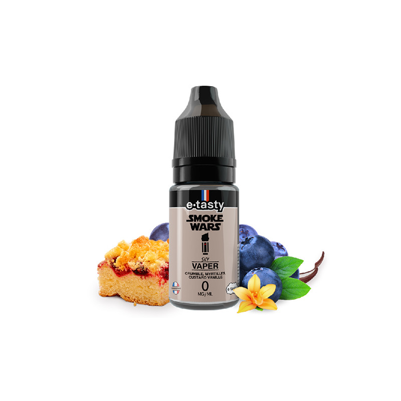 Sky Vaper 10ml Smoke Wars - e.Tasty (10 pièces)