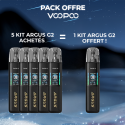 Pack Offre - Kit Pod Argus G2 1000mAh - Voopoo 5+1