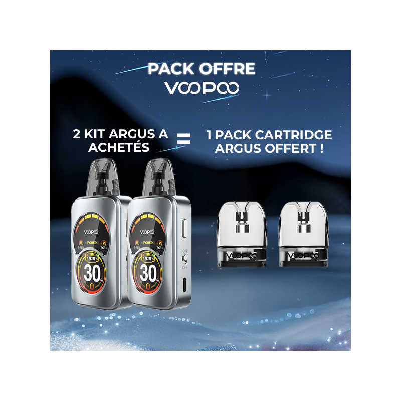 Pack Offre - Kit Pod Argus...