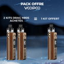 Pack Offre - Kit Pod Drag H80S - Voopoo 2+1