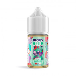 Concentré Menthe Fruits Rouges Bubble Gum 30ml - Biggy Bear (5 pièces)