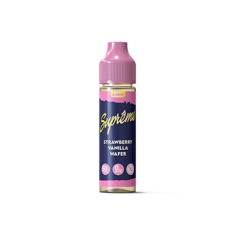 Strawberry Vanilla 50ml Suprême - E-cone - Vape Maker
