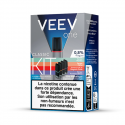 Kit Veev One Saveurs Fruitées 0.8% (9mg/ml) - Veev (+ 4 recharges)