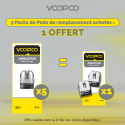 Pack Offre - Pod de remplacement Argus Pod Voopoo (pack de 2) 5+1