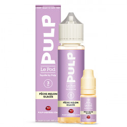Pack Pêche Melon Glacés 60ml Le Pod Liquide - Pulp