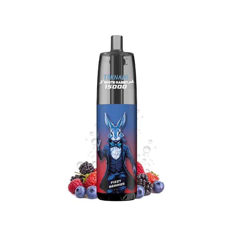 Kit Pod Tornado Fizzy Berries 650mAh 14ml - Tornado x White Rabbit