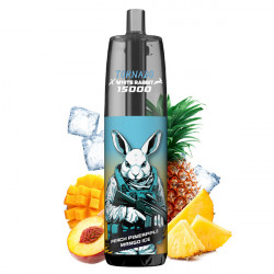 Puff Tornado 15K Peach Pineapple Mango Ice 650mAh 14ml - Tornado x White Rabbit