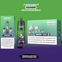 Puff Tornado 15K Mango Peach Watermelon 650mAh 14ml - Tornado x White Rabbit