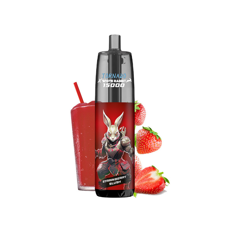 Kit Pod Tornado Strawberry Slush 650mAh 14ml - Tornado x White Rabbit