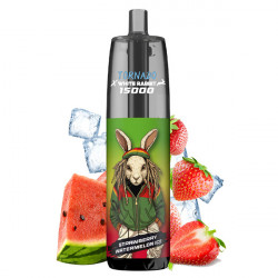 Puff Tornado 15K Strawberry Watermelon Ice 650mAh 14ml - Tornado x White Rabbit